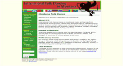 Desktop Screenshot of montanafolkdance.org